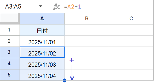 【スプレッドシート】日付の自動更新・一括更新!