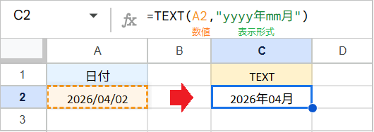 【スプレッドシート】日付から年・月・日のみ抽出する方法