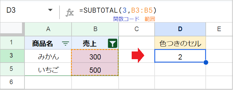 【スプレッドシート】色つきセルをカウント・合計する方法!